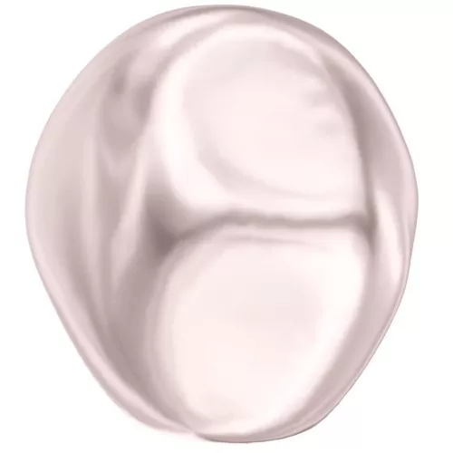 12mm PureCrystal 5841 irregular Baroque Pearl - Rosaline Pearl x1