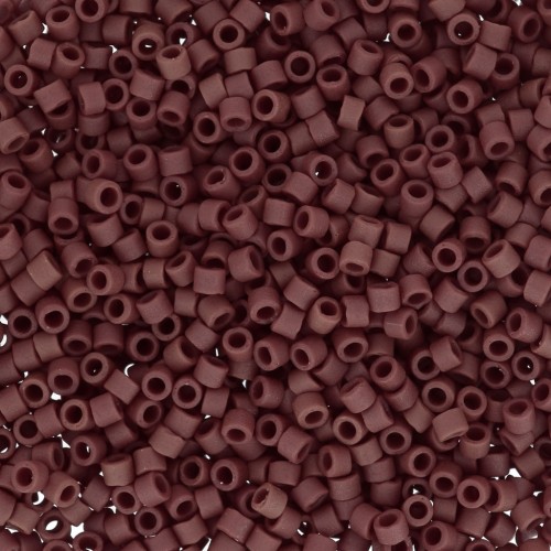 Miyuki Delica 11/0  DB1584 - Mat Opaque Currant - Wholesale x 100g