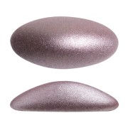 20x10mm oval glass cabochon Athos 3D by Puca - Dark Plum Metallic Mat x1|raw }}