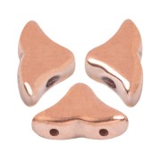 6x10mm Glass beads Hélios® by Puca® - Full Capri Gold x10g