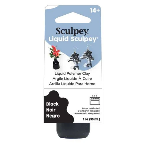 Sculpey Liquid Clay - Baking Liquid Clay - Black x30ml