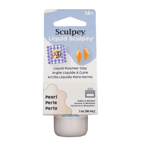 Sculpey Liquid Clay - Baking Liquid Clay - Pearl x30ml