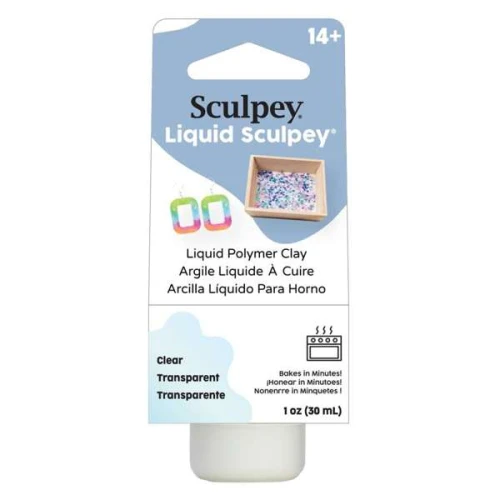 Sculpey Liquid Clay - Baking Liquid Clay - Transparent x30ml