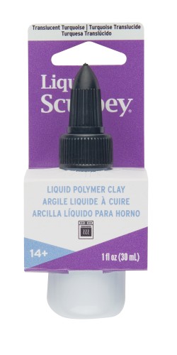 Sculpey Liquid Clay - Baking Liquid Clay - Translucent Turquoise x30ml