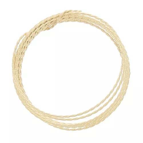 0.91mm Gold filled round twisted flexible wire x1.5m