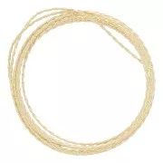 0.91mm Gold filled round twisted half-hard wire x1.5m