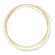 1.02mm Gold filled Square twisted hard wire x1.5m|raw }}