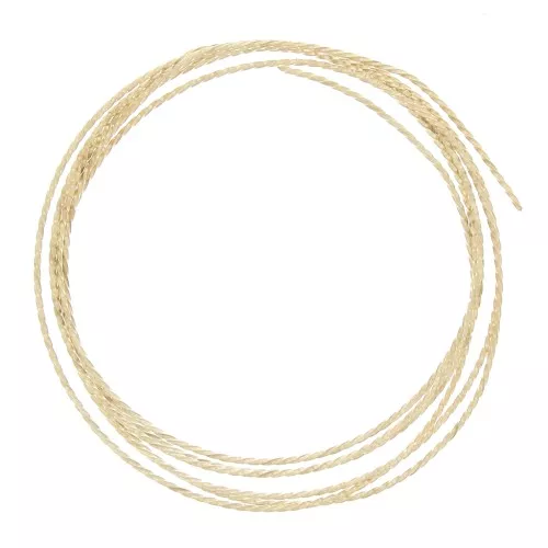 1.02mm Gold filled Square twisted hard wire x1.5m