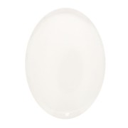 18x13mm Oval self-adhesive epoxy cabochon - Transparent x1