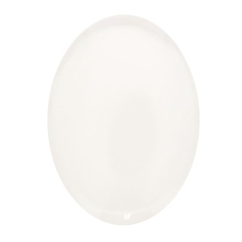 18x13mm Oval self-adhesive epoxy cabochon - Transparent x1