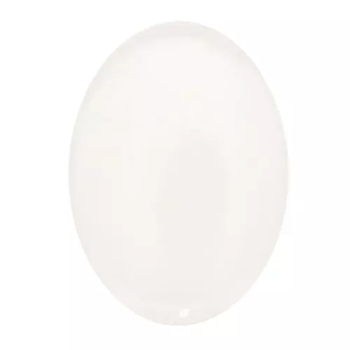 18x13mm Oval self-adhesive epoxy cabochon - Transparent x1