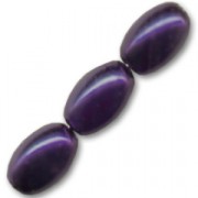Olives beads 6x4 mm Dark Purple x50|raw }}