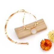 16mm 925 Sterling Silver Round Pendant - Rose gold - Fine Gold Plated x1