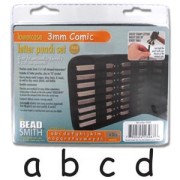 Letter punch set 3mm Comic Lowercase|raw }}