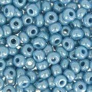 Preciosa Seed Beads 6/0 4 mm - Aqua Pearl x 20 g