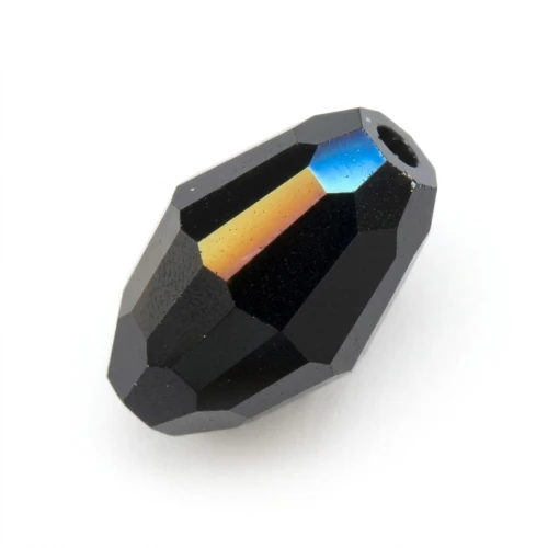 PureCrystal 5200 Rice grain 9x6mm Jet