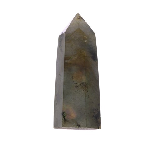 arrow-shaped Faceted Labradorite - gemstone - random size x1