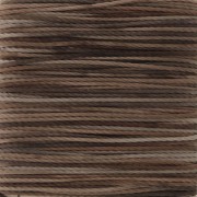 0.7mm Toho Amiet Thread - Brown variegated x20m