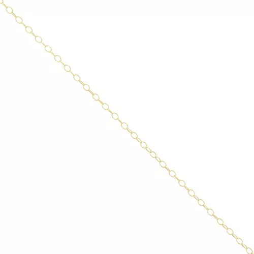 2mm Gold filled cable chain x50cm