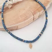 14x7mm Rhombus Charm filigree with Open Ring - Fine Gold plated x1