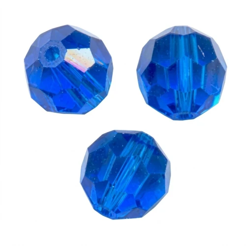 Round bead PureCrystal 5000 8 mm - Capri Blue x1
