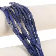13x4mm Gemstone Tube Beads - Lapis lazuli x39cm