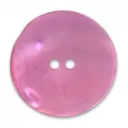 Mother-of-Pearl Button 28mm Light Rose x1