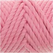6mm Macrame Cotton Cord - Creative Cotton - Pink x25m