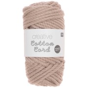 6mm Macrame Cotton Cord - Creative Cotton - Light Brown x25m|raw }}