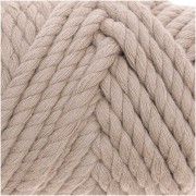 6mm Macrame Cotton Cord - Creative Cotton - Light Brown x25m