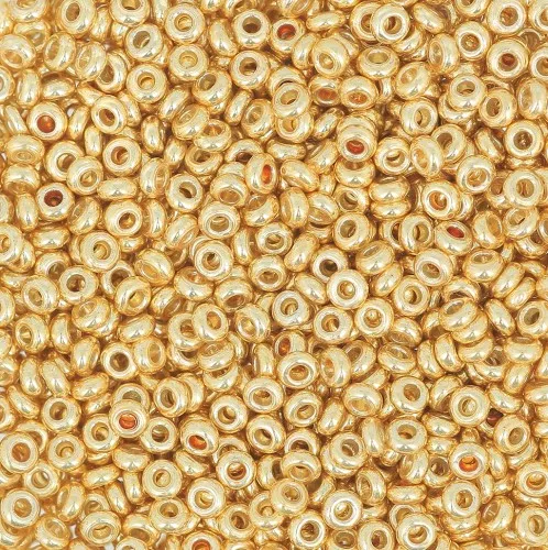 Toho Seed beads Demi Round 11/0 TO11RDRPF557 - PF Galvanized Starlight x5g