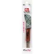 6.5mm Prym Wooden Interchangeable Knitting Needle Tips Natural x2|raw }}