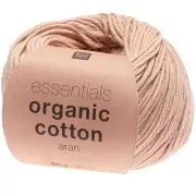 Essentials Organic Cotton Aran - Powder x 50g