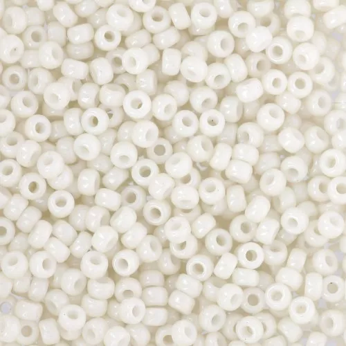 Miyuki Seed beads 11/0 600 - Opaque Limestone Luster x8g