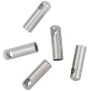 1.5 mm Cord End Caps - 304L Stainless Steel x10