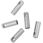 1.5 mm Cord End Caps - 304L Stainless Steel x10