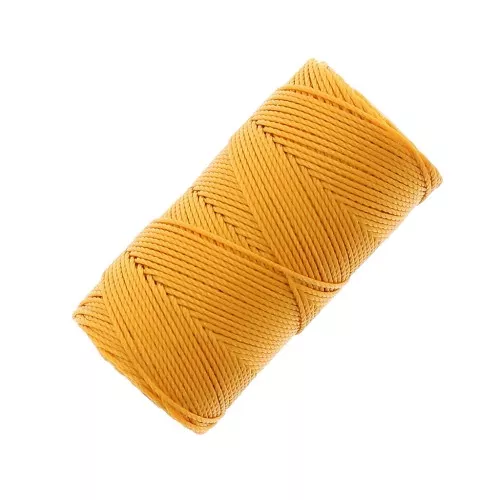 0.4mm C-LON Fine Weight Bead Cord - Marigold x45m