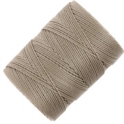 0.4mm C-LON Fine Weight Bead Cord - Antique brown x124m