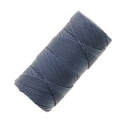 0.4mm C-LON Fine Weight Bead Cord - Indigo x45m