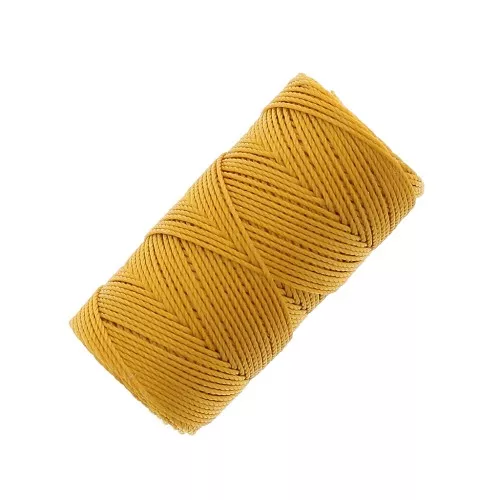0.4mm C-LON Fine Weight Bead Cord - Aurum x45m