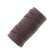 0.4mm C-LON Fine Weight Bead Cord - Chocolate x45m