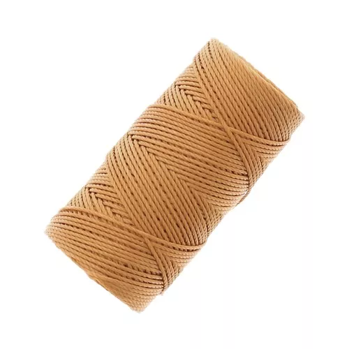 0.4mm C-LON Fine Weight Bead Cord - Gold x45m
