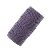 0.4mm C-LON Fine Weight Bead Cord - French lilac x45m