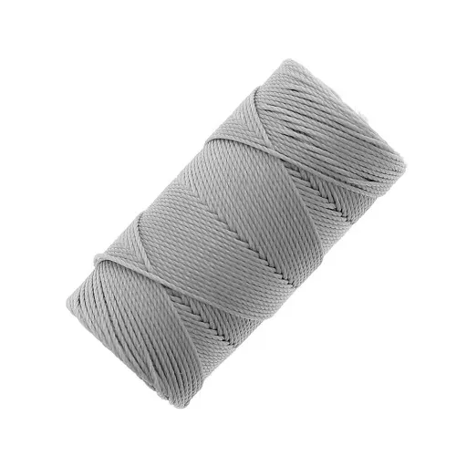 0.4mm C-LON Fine Weight Bead Cord - Nickel x45m