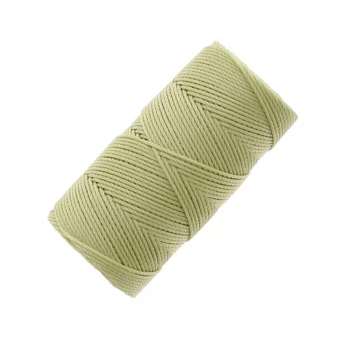 0.4mm C-LON Fine Weight Bead Cord - Peridot x45m