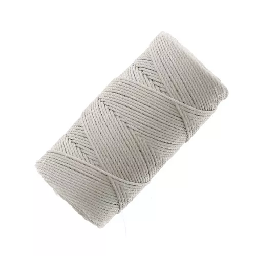 0.4mm C-LON Fine Weight Bead Cord - Beige x45m