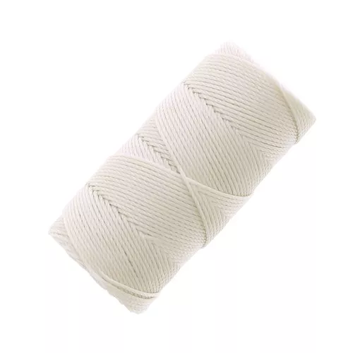 C-LON Fine Weight Bead Cord 0.4 mm - Oyster x124m
