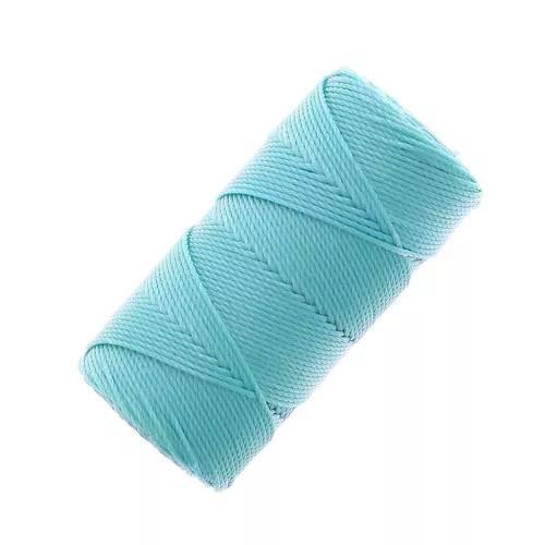 0.4mm C-LON Fine Weight Bead Cord - Ice blue x45m