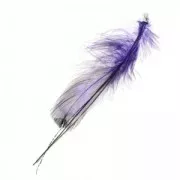 Feather 80mm  Purple  x1