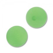 Polaris Round half-drilled 6mm Peridot x1|raw }}
